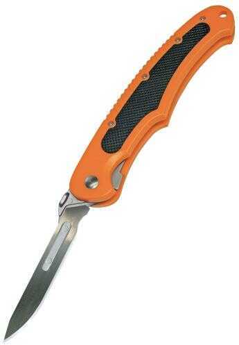 Havalon Xtc-60abolt Piranta-bolt Field Knife 2.75" Stainless Steel Replaceable Plastic Orange