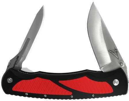 Havalon Xtc-tred Titan Jim Shockey Signature Field Knife Double-bladed Stainless Steel Polymer Black/red