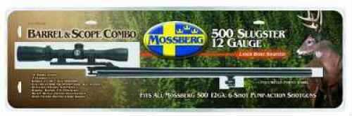 Mossberg Barrel Scope Combo 24" 500 12 Gauge Bl/Port 3-9X32