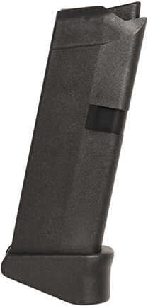 Glock MF08855 G43 9mm Luger 6 Round Polymer Black Finish Extended