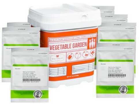Wise Foods 01611MV Vegteable Heirloom Seeds Mixed Bucket