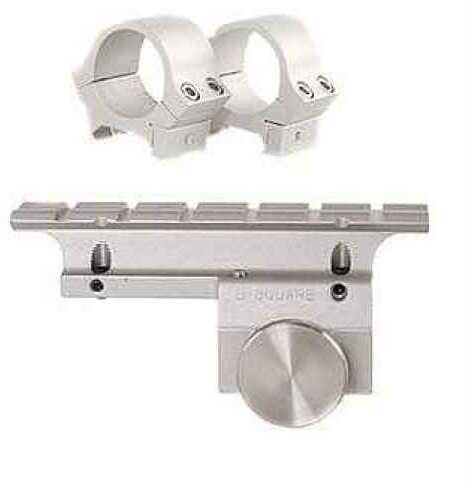B-Square Stainless Steel See Thru Dovetail Side Mount With Rings For Ruger® Mini 14 Md: 14506