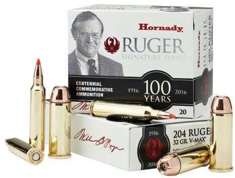 204 Ruger 32 Grain Ballistic Tip Rounds Hornady Ammunition
