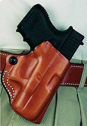 DESANTIS Mini Scabbard Holster RH OWB Leather Ruger® LCP II Bl