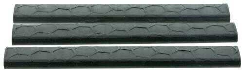 HEXMAG Rail Covers 18 Slot Slim Line LowPro 3-Pack Black HX-LRC-3PK-BLK