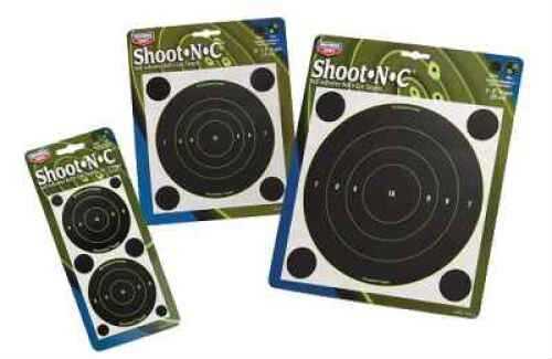 Birchwood Casey Shoot-N-C Targets: Bull's-Eye 3" Round Target Per 18 Md: 34315