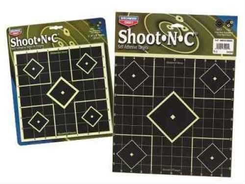 Birchwood Casey Shoot-N-C 8" Sight In Target 6Pk