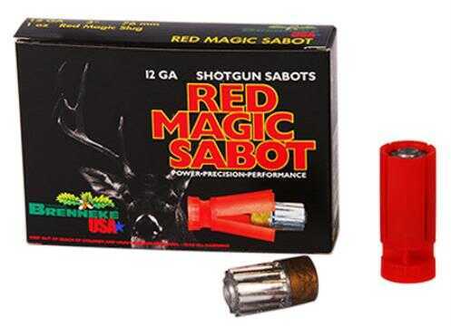 12 Gauge 2-3/4" Sabot Slug oz 5 Rounds Brenneke Shotgun Ammunition
