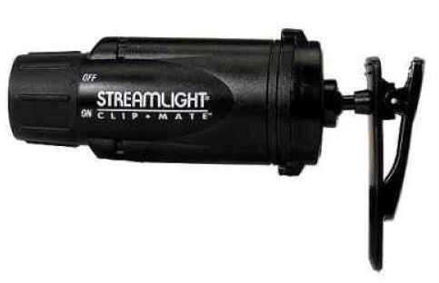 Streamlight 61102 ClipMate Light w/Green LEDs 12 Lumens AAA (3) Black