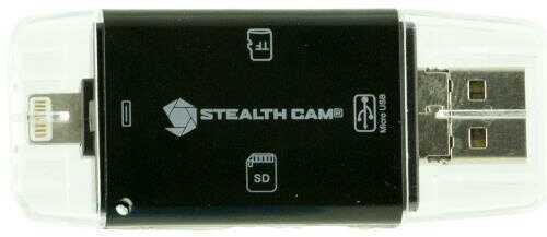 Stealth Cam TRI Card Reader W/ ADAPTERS