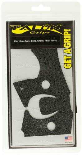 Talon 302R Adhesive Grip Kahr CM/PM 9/40 Textured Rubber Black
