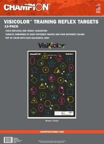 Visicolor Target 12 Pack 13X18 Training Combo