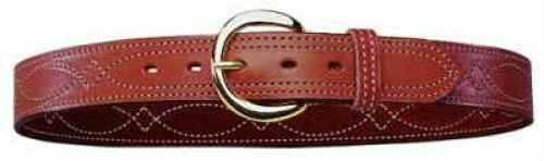 Bianchi 34" Reversible Belt With Suede Lining & Solid Brass Buckle Md: 12869