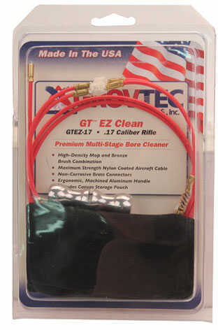 Grovtec US Inc GTEZ44 EZ Clean Multi-Stage Barrel Cleaning Kit .416/44/45-70/458/460 Cal