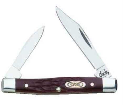 Case Small Brown Pocket Folding Knife With Clip/Pen Blade Md: 083