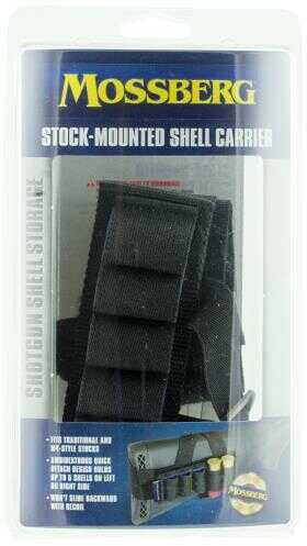 Mossberg Rear Stock 5 Round Shell Carrier, Black