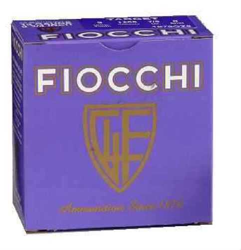 Fiocchi Premium Target 12 Gauge 2 3/4" 1 Oz #8 Lead Shot 25 Rounds Per Box Ammunition Md: 12SCRS Case Price 250 Rounds