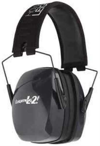 Howard Leight Industries Leightning L2F Folding Earmuff NRR 27 Folds For Convenient Storage - Air Flow Control Technolog