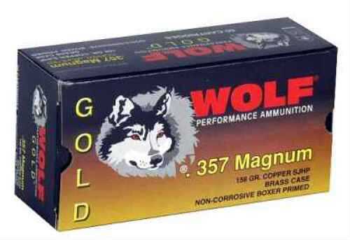 357 Mag 158 Grain Hollow Point 50 Rounds Wolf Ammunition 357 Magnum