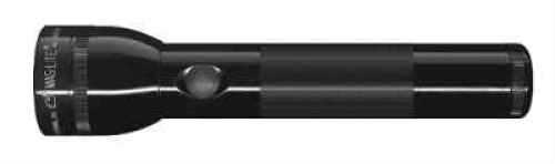 MagLite 2 D Cell Black Aluminum Flashlight With Led Bulb Md: St2D016