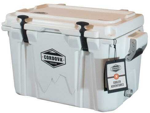 Cordova Coolers CCSW28QT 35 Small 28 Quart 26.25" x 14.25" 16" Polymer White Cans