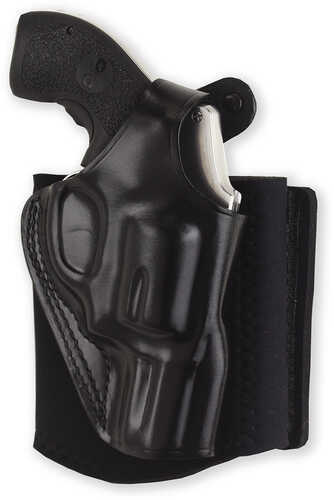Galco Ankle Glove Holster Black RH Fits Charter Arms Bulldog Pug .44 2 1/2" Colt Agent Revolver 2" and more