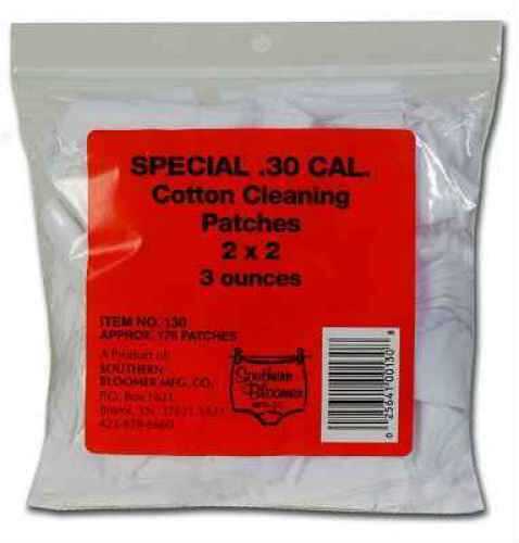 Cotton Knit Cleaning Patches Special .30 Caliber - 2"X2" Approx. 125 Per Pack 3 ounces