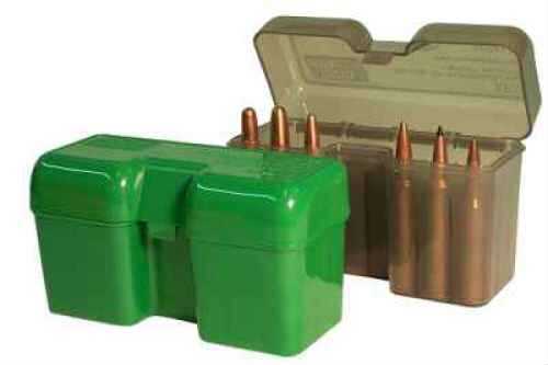 MTM Ammo Box 22 Round Flip-Top 338 WSm 45-70 450 Marlin Clear Smoke Rf22-Sm-41