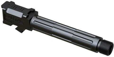 LanTac USA LLC 9INE Barrel 9MM Black Threaded 1:10 Fluted Fits Glock 19 01-GB-G19-TH-BLK