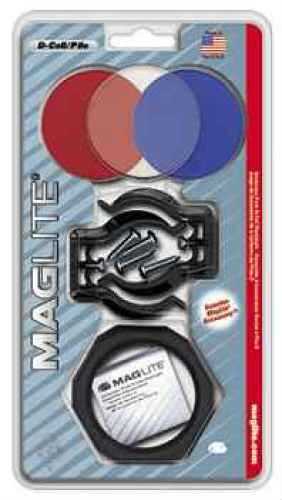 MagLite Pack Includes Anti-Roll Device/Lens Holder/3 Lenses & 2 D-Cell Brackets Md: ASXX376