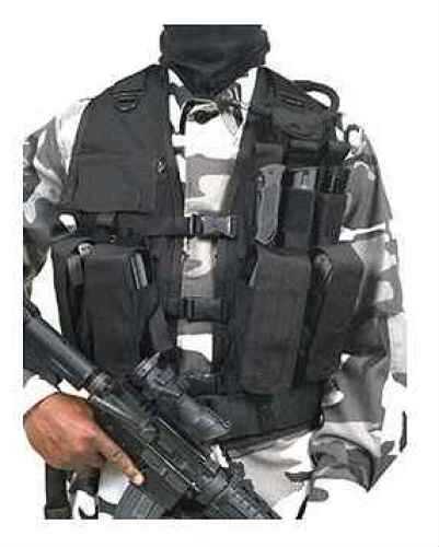 Blackhawk Adjustable Lined Assault Vest With Pouch For HydraStorm Hydration System Md: 33UA00Bk