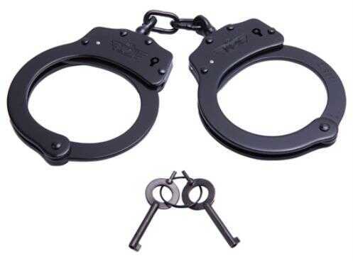 Uzi Accessories UZIHCCB Law Enforcement Cuffs Stainless Steel Black