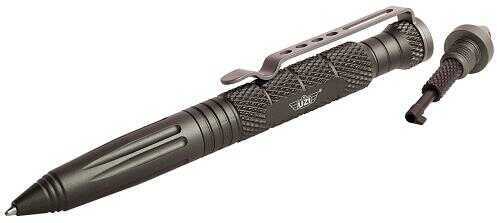 UZI Tactical Defender Pen w/Glassbreaker & Cuff Key Cap Grey