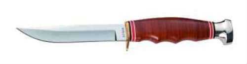 Ka-Bar Leather Handle Hunter Knife