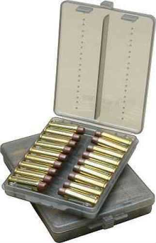 MTM W183841 Handgun Ammo Wallet 18 Rounds 38/357 Clear Smoke Polyethylene