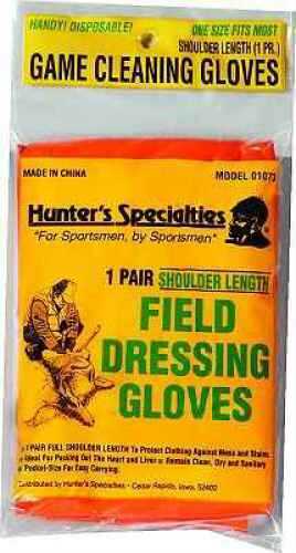Hunters Specialties Shoulder Length Field Dressing Gloves Md: 01073