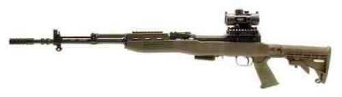 Tapco SKS T6 Olive Drab Green Collapsible Stock/Blade Bayonet Cut Md: STK66167G
