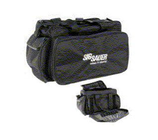 Sig Sauer 12"X1.5" Black Nylon Competition Range Bag Md: T02B