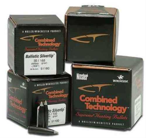 Nosler Ballistic Silver Tip Bullet 6MM Caliber 55 Grain 100/Box Md: 51030