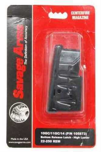 Savage Arms 4 Round High Luster Blue Mag For 10GC/11GC/14 223 Rem/204 Ruger® Md: 55154