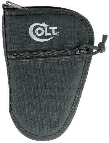 DRAGO Colt Pistol Case 8.5" Outside Zipper Pouch Black