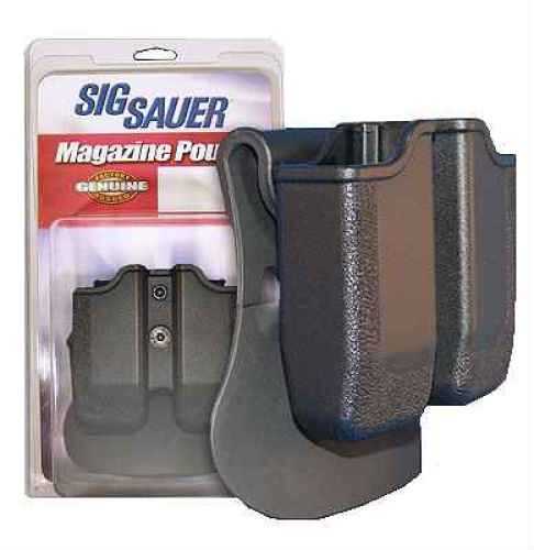 Sig Sauer Black Polymer Double Mag Pouch For 226 9MM/40/229 9MM Md: 8500013