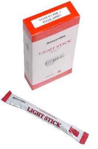 Ameriglo 6" 12 Hour Red Waterproof Light Stick 100/Pack Md: 612HR100F