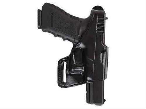 Bianchi Right Hand Black Leather Belt Holster For Glock Md: 24048