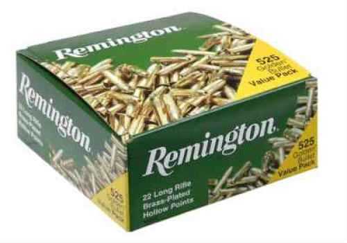 22 Long Rifle 36 Grain Hollow Point 525 Rounds Remington Ammunition