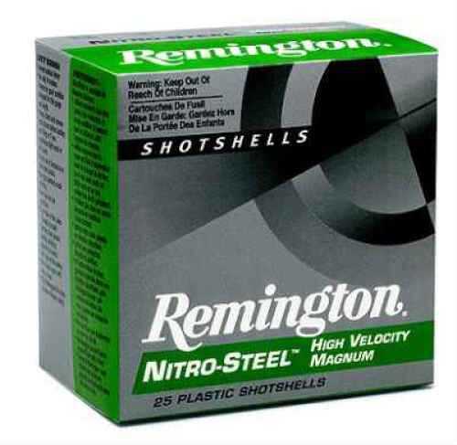 20 Gauge 2-3/4" Steel #4  3/4 oz 25 Rounds Remington Shotgun Ammunition