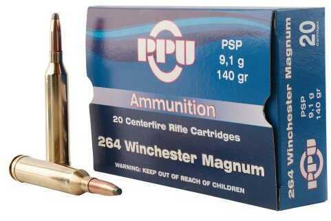 264 Win Mag 140 Grain Soft Point 20 Rounds Prvi Partizan Ammunition 264 Winchester Magnum