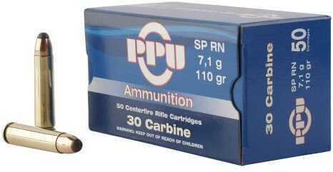 30 Carbine 110 Grain Soft Point 50 Rounds Prvi Partizan Ammunition