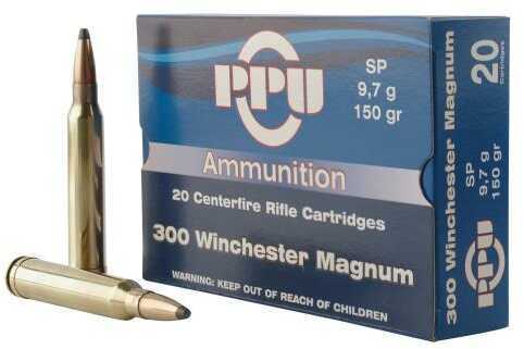 300 Win Mag 150 Grain Soft Point 20 Rounds Prvi Partizan Ammunition 300 Winchester Magnum