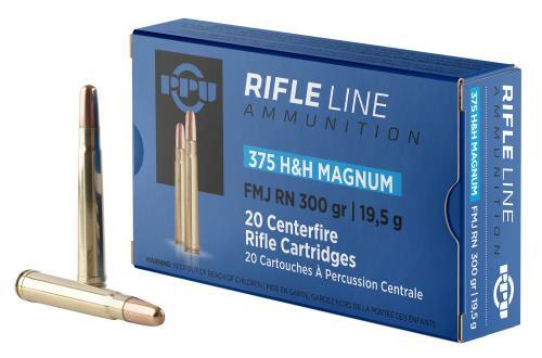 PPU 375H&H MAG 300GR FMJ 10BX